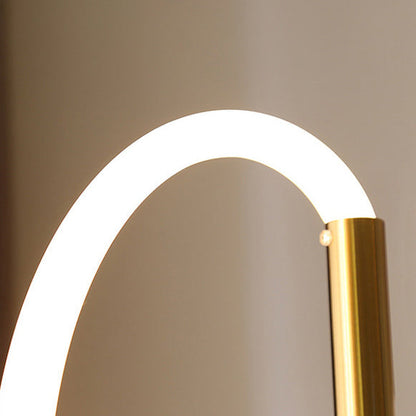 Minimalistische Zwart & Goud Staande LED Lamp