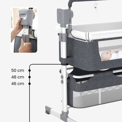 Draagbaar Babybed - Elektrische Wieg, Multifunctionele Schommelbed