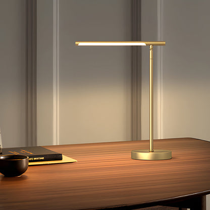 Verstelbare Brass LED Bureaulamp - Luxe Design met Gerichte Verlichting