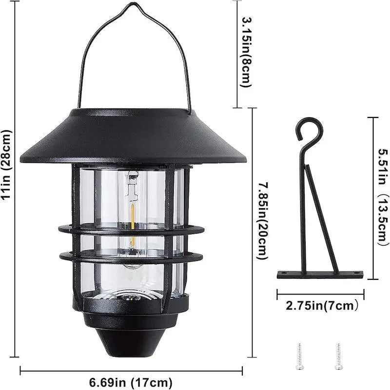 Draadloze Waterdichte Solar Hanglampen Homekyn