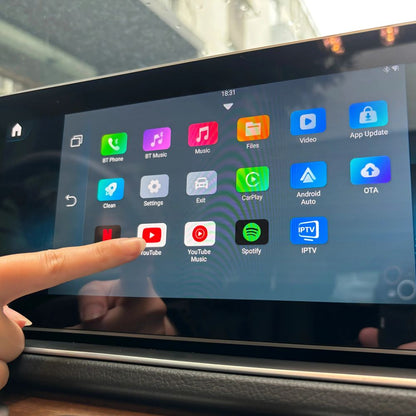 Play2Video Pro - Draadloze CarPlay & Android Auto Adapter All-in-One