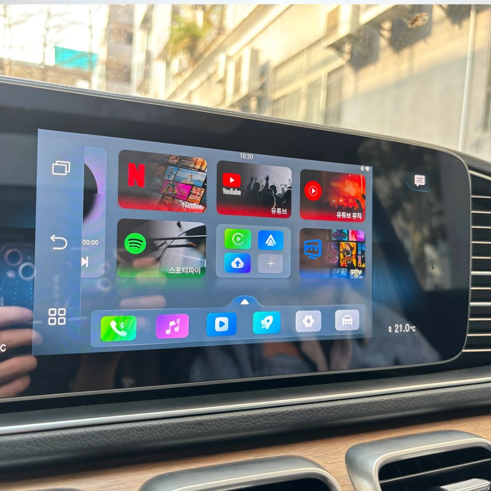 Play2Video Pro - Draadloze CarPlay & Android Auto Adapter All-in-One