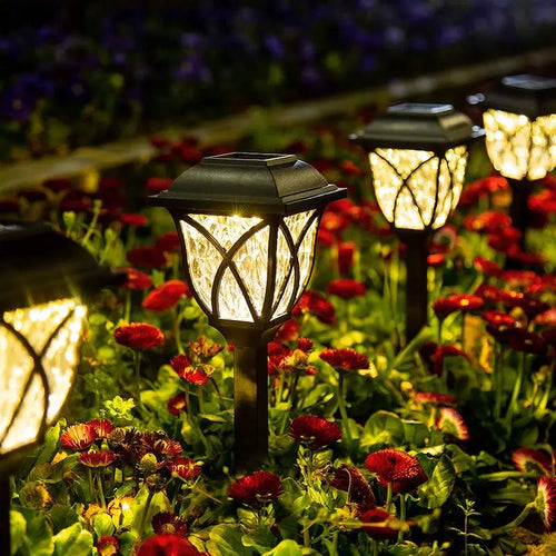 6-Pack LED Solar Landschaps- en Padverlichting Homekyn