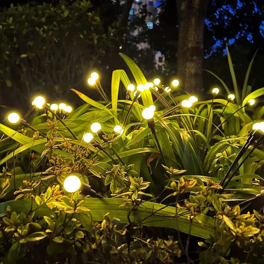 2-Pack Solar Garden Firefly Lights Homekyn