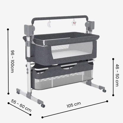 Draagbaar Babybed - Elektrische Wieg, Multifunctionele Schommelbed