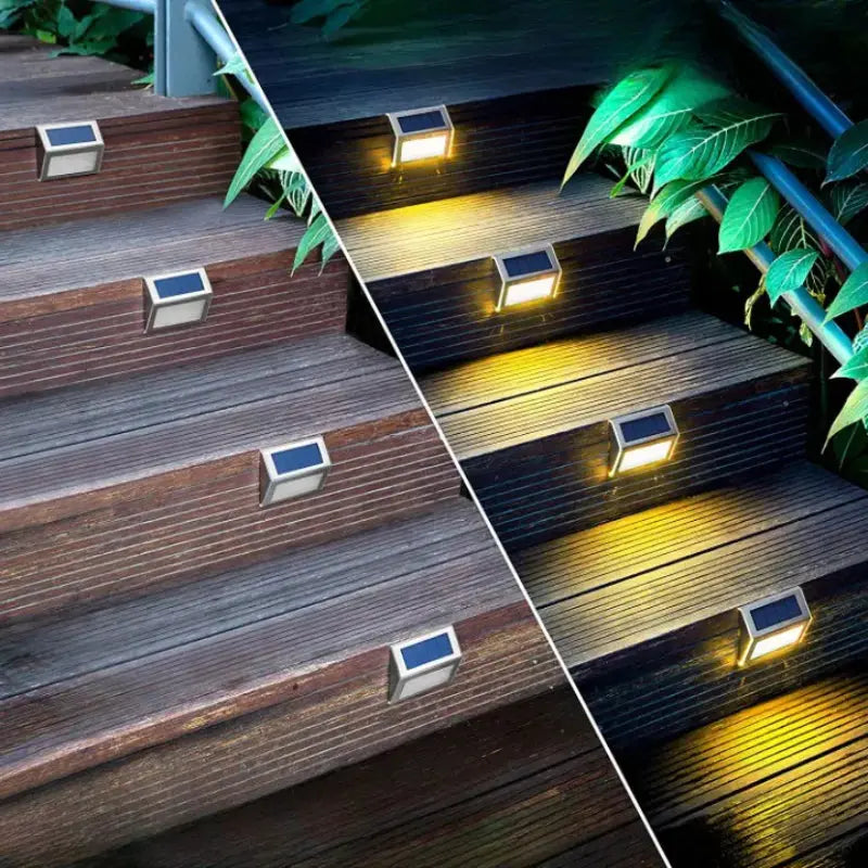 Solar Deck Lights Outdoor Homekyn