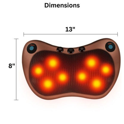 Shiatsu Nek Massage Kussen met Verwarming