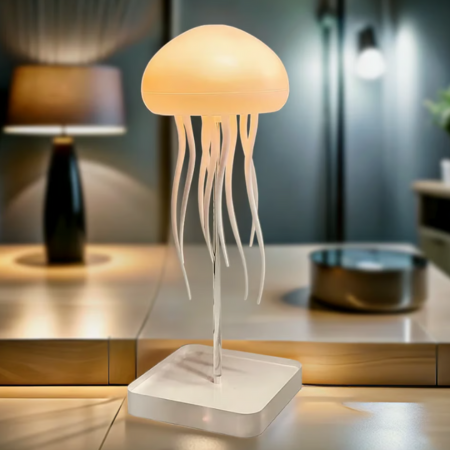 Mystic Jelly Lamp met een dansend kwal effect