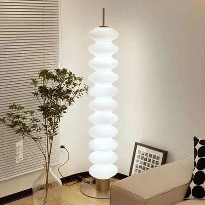 Scandinavische Multilayer Gourd Vloerlamp