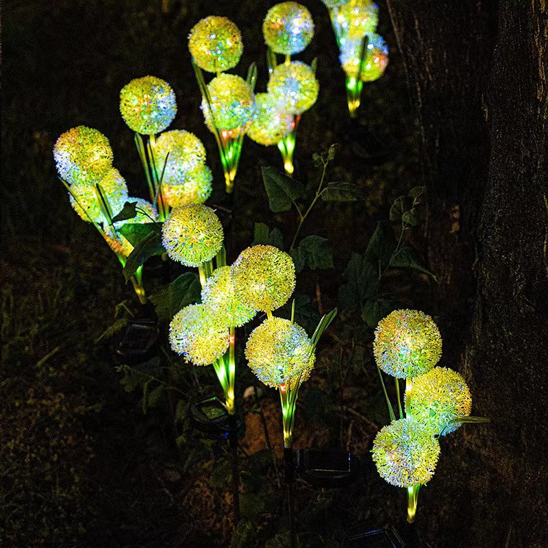 Waterdichte LED Paardenbloem Solar Tuinlamp voor Buiten