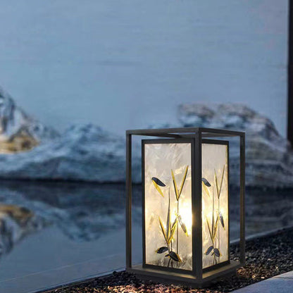 Traditionele Chinese LED Buitensokkel Lamp