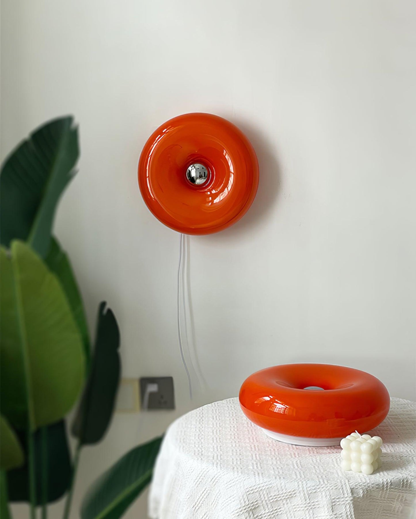 Moderne Donut Wandlamp - Verlichting voor Stijlvolle Interieurs