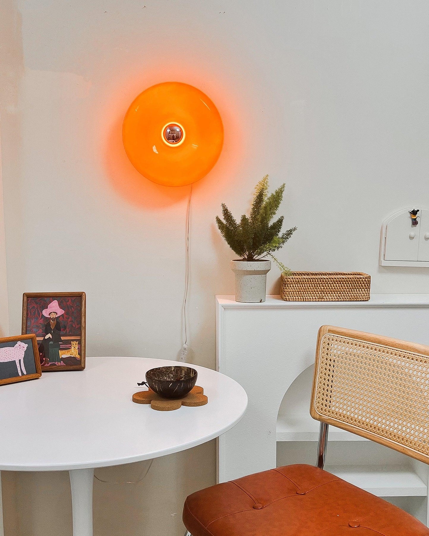 Moderne Donut Wandlamp - Verlichting voor Stijlvolle Interieurs