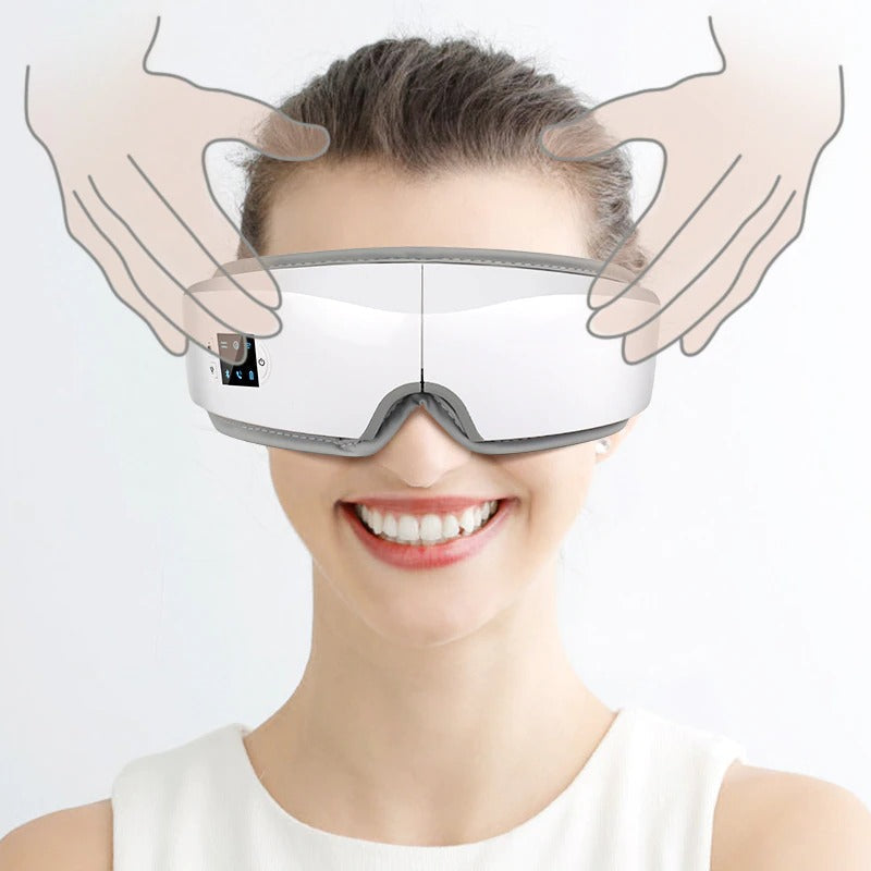 4D Oogmassager met Airbag, Warmte en Bluetooth