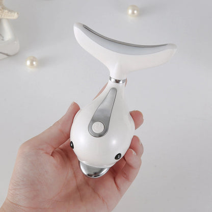 LED Photon Therapie Gezicht en Hals Lifting Massager