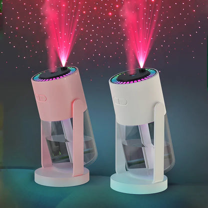 StarrySky Humidifier – Gezonde Lucht met Magische Sterrenhemel