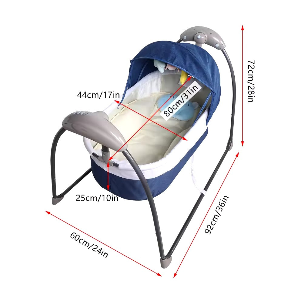 Elektrisch Wiegje met Automatische Schommelfunctie