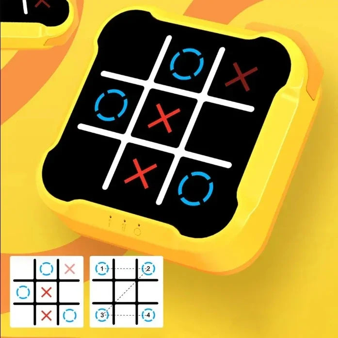 Elektronisch Compact en Draagbaar TicTacToe Spel