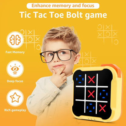 Elektronisch Compact en Draagbaar TicTacToe Spel