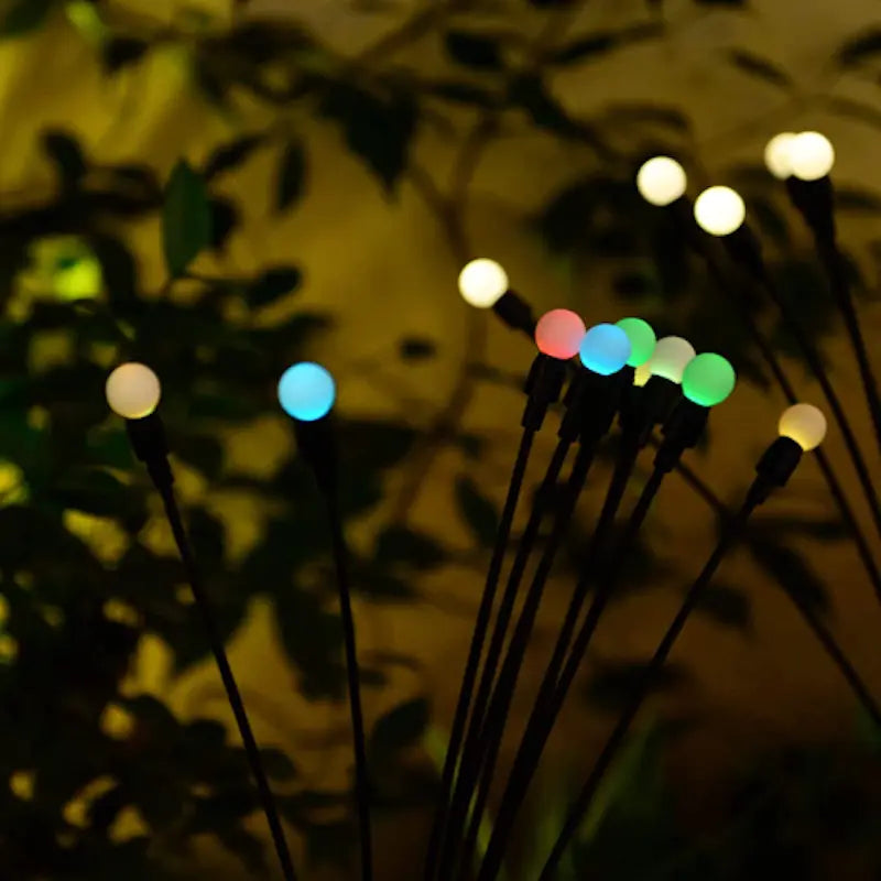 2-Pack Solar Garden Firefly Lights Homekyn