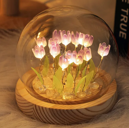 Eternal Globe Tulp Lamp Tijdloze Verlichting