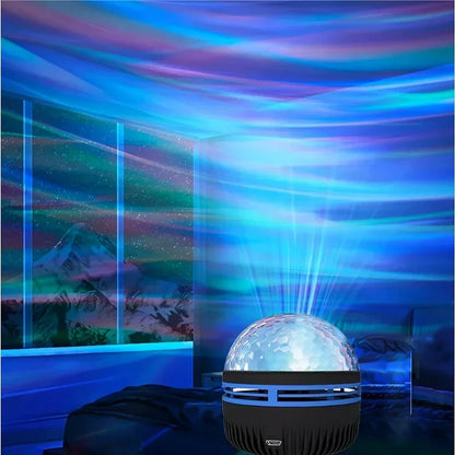 Star Galaxy Projector – Ocean Wave LED Nachtlamp met 7 Kleuren en Patronen