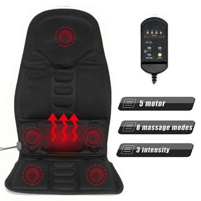 Massage Mat met Verwarming - 8 Modi & 3 Intensiteiten