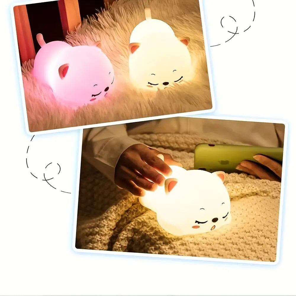 Schattige LED Kitten Lamp Homekyn