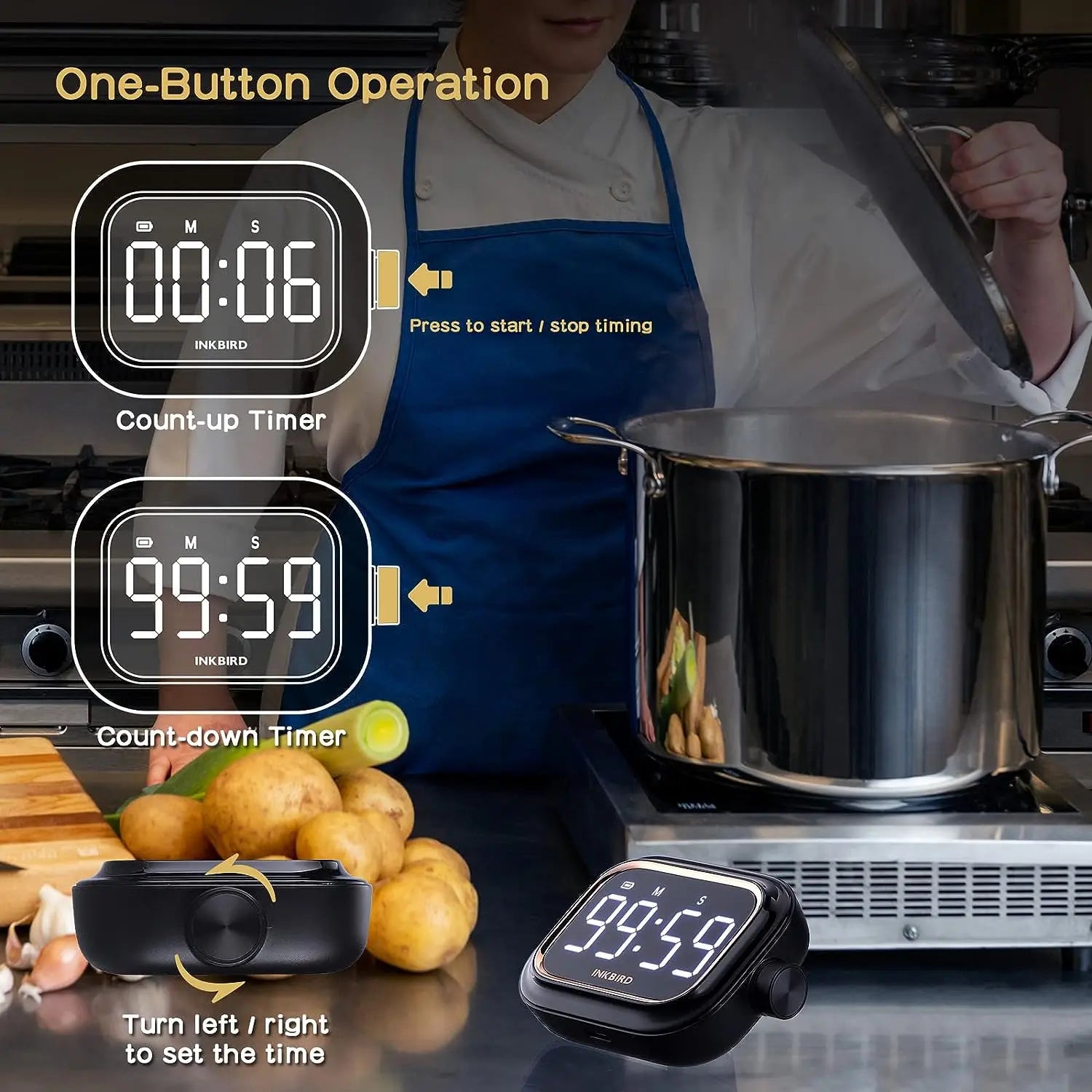 Digitale Keuken Timer IDT-02 Homekyn