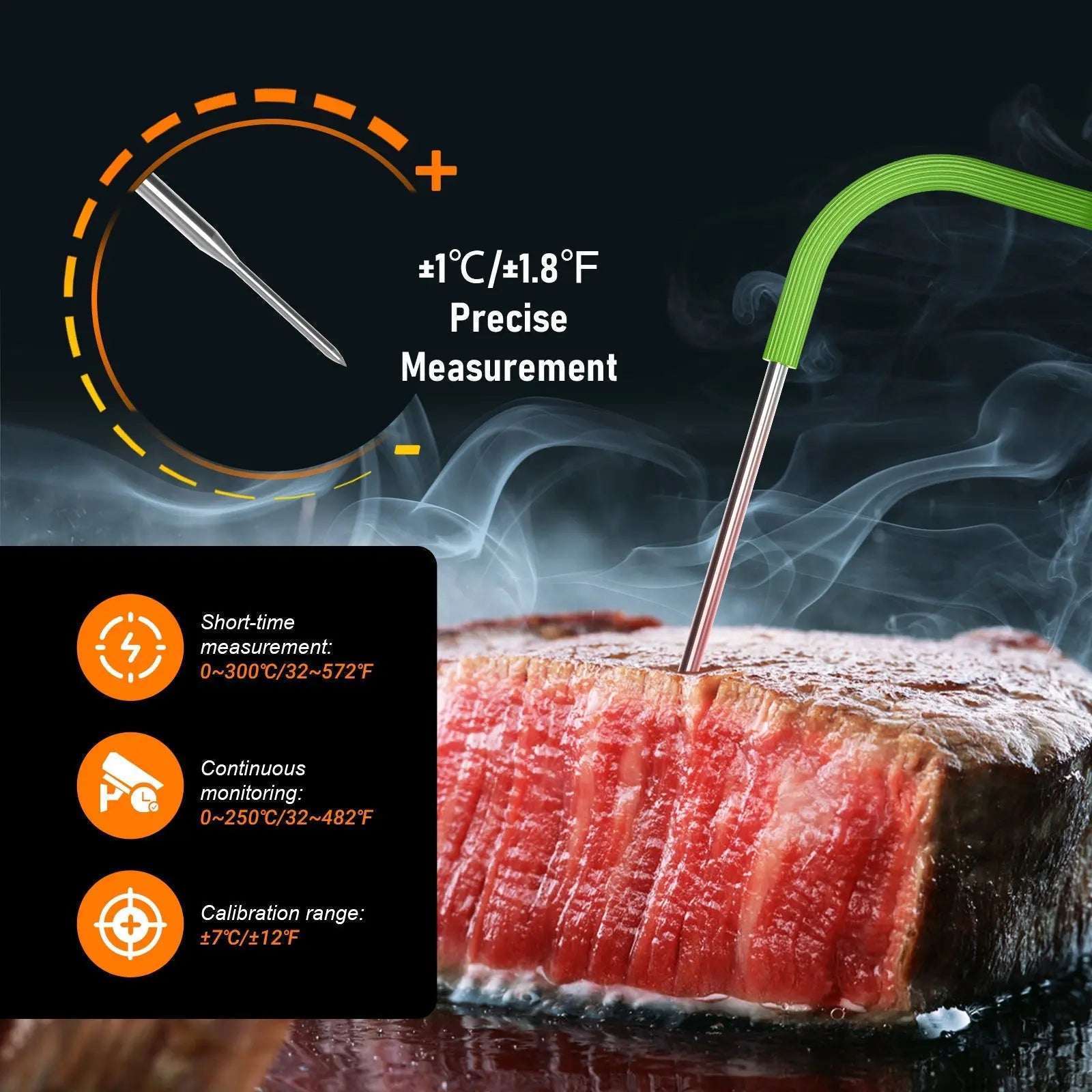 Bluetooth BBQ Thermometer Homekyn