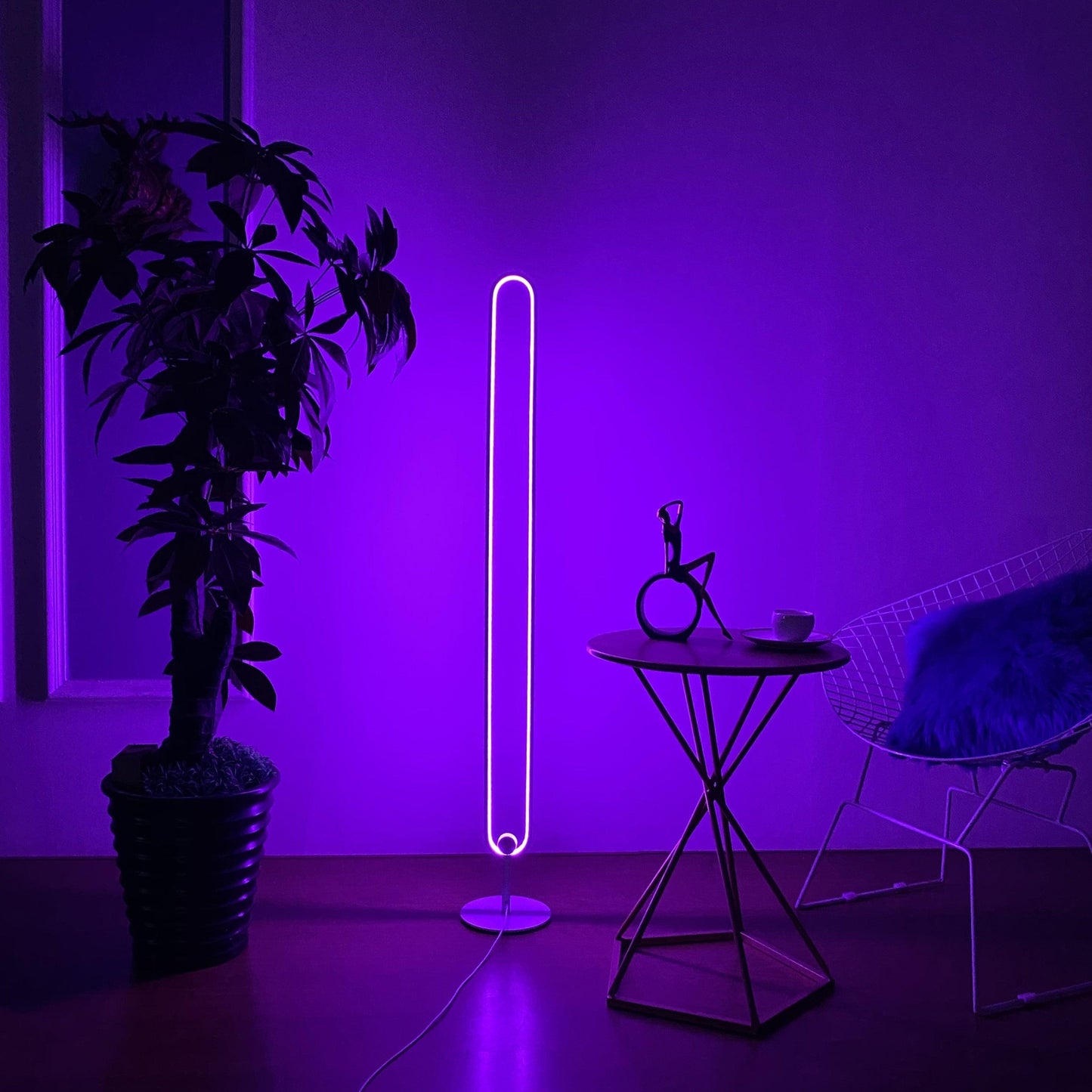 Infinity Staande LED Vloerlamp