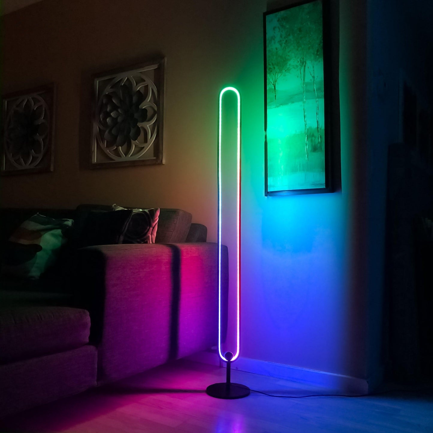 Infinity Staande LED Vloerlamp