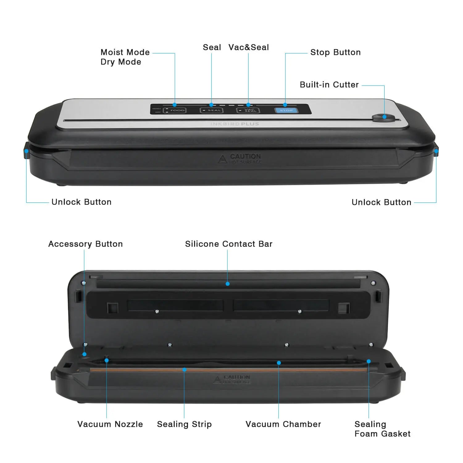 Vacuum Sealer INK-VS01 Homekyn