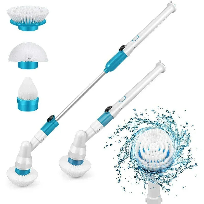 Turboclean Elektrische Spin Scrubber Set – Draadloze Vloerreiniger