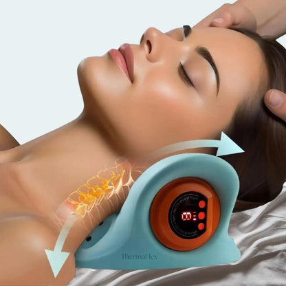 Neck Pulse Massager – Warmte, Pijnverlichting en Spierontspanning voor Nek en Schouders